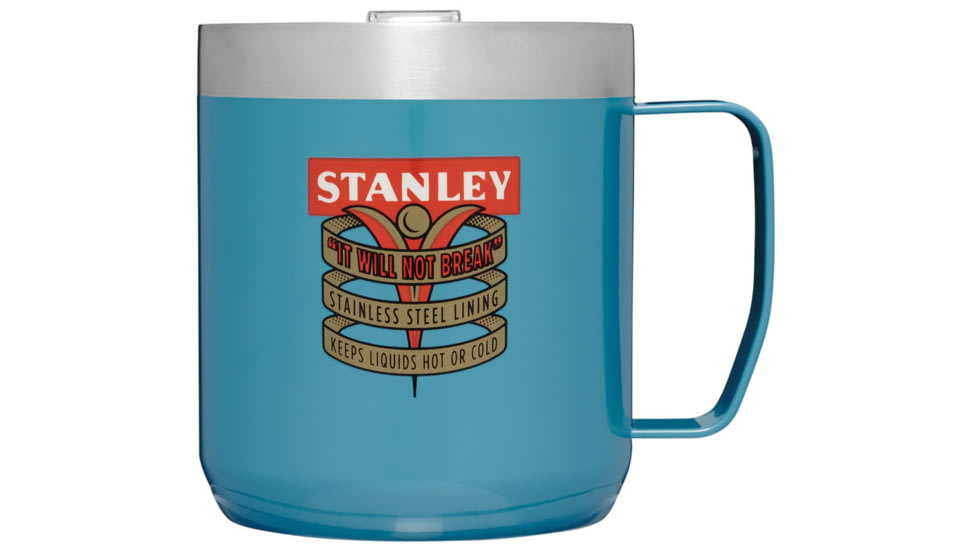 Stanley The Milestones Camp 12oz Mug, 1940 Topaz Gloss, 12 oz, 10-09366-214