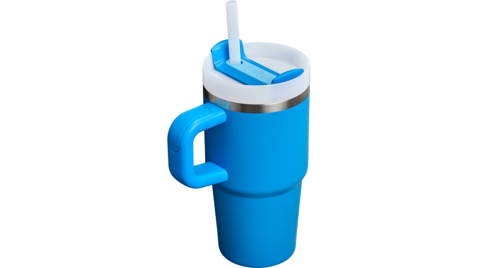 Stanley The Quencher H2.0 20 oz FlowState Tumbler with Handle, Azure, 20 oz / 0.59 L, 10-12817-037