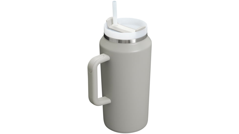 Stanley The Quencher H2.0 64 oz FlowState Tumbler, Ash, 64 oz / 1.90 L, 10-11360-022