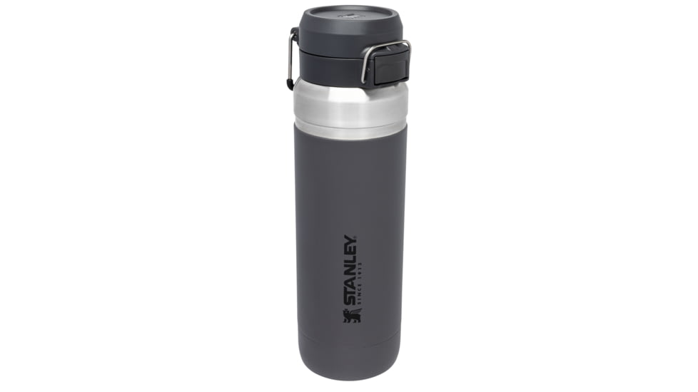 Stanley The Quick Flip GO Bottle, Charcoal, 36 oz/1.06 L, 10-09150-013