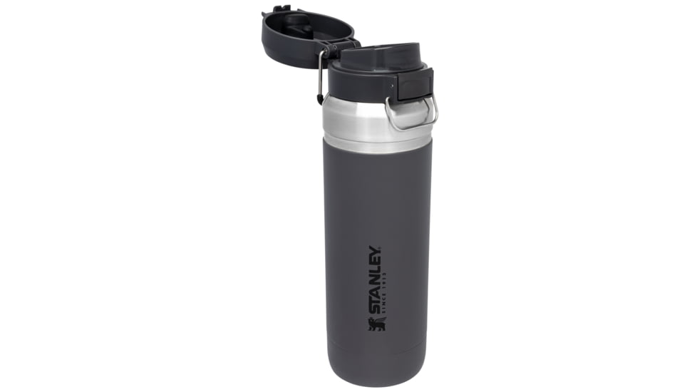 Stanley The Quick Flip GO Bottle, Charcoal, 36 oz/1.06 L, 10-09150-013