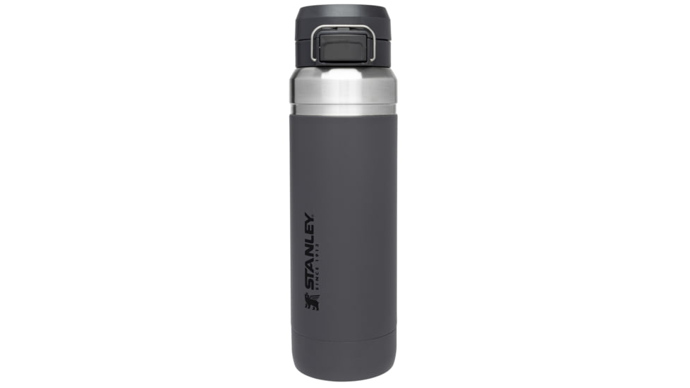 Stanley The Quick Flip GO Bottle, Charcoal, 36 oz/1.06 L, 10-09150-013