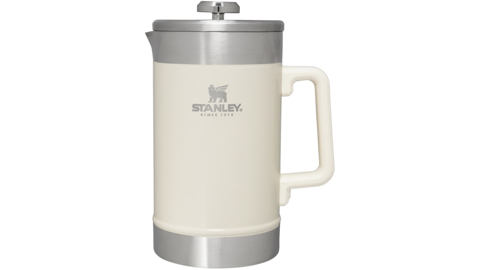 Stanley The Stay-Hot French Press 48oz, Cream Gloss, 48 oz, 10-02888-077