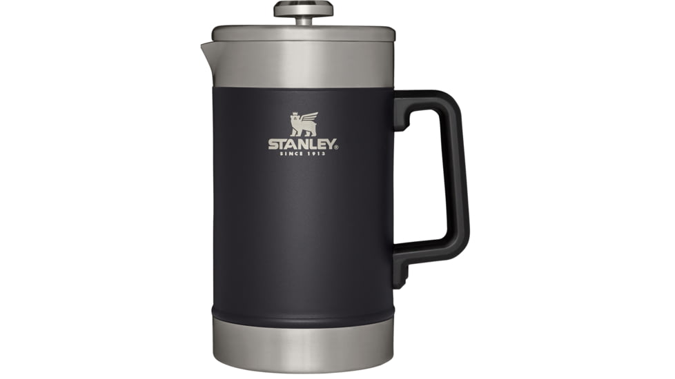 Stanley The Stay-Hot French Press 48oz, Matte Black, 48 oz, 10-02888-042