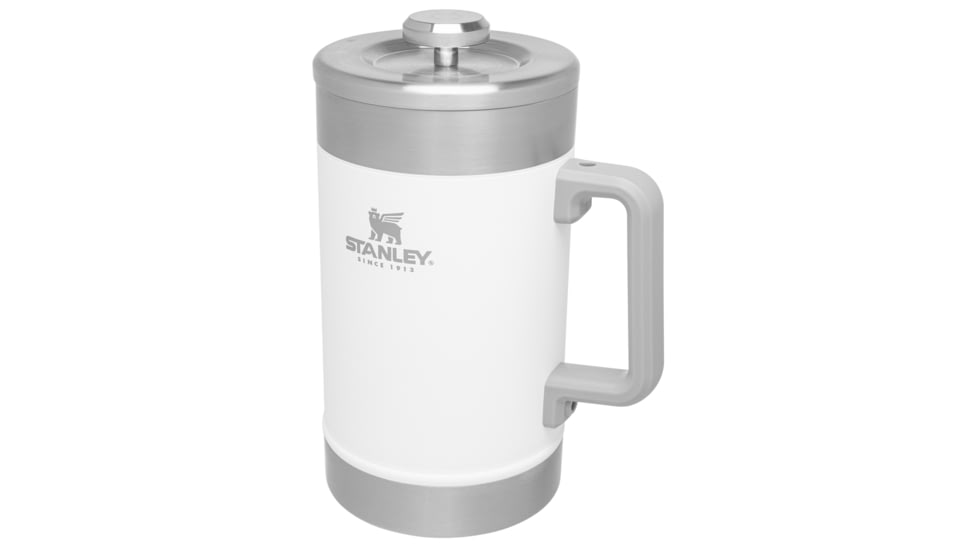 Stanley The Stay-Hot French Press 48oz, Polar, 48 oz, 10-02888-020