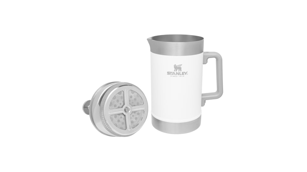Stanley The Stay-Hot French Press 48oz, Polar, 48 oz, 10-02888-020