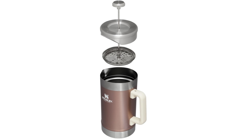 Stanley The Stay-Hot French Press 48oz, Rose Quartz Glow, 48 oz, 10-02888-076