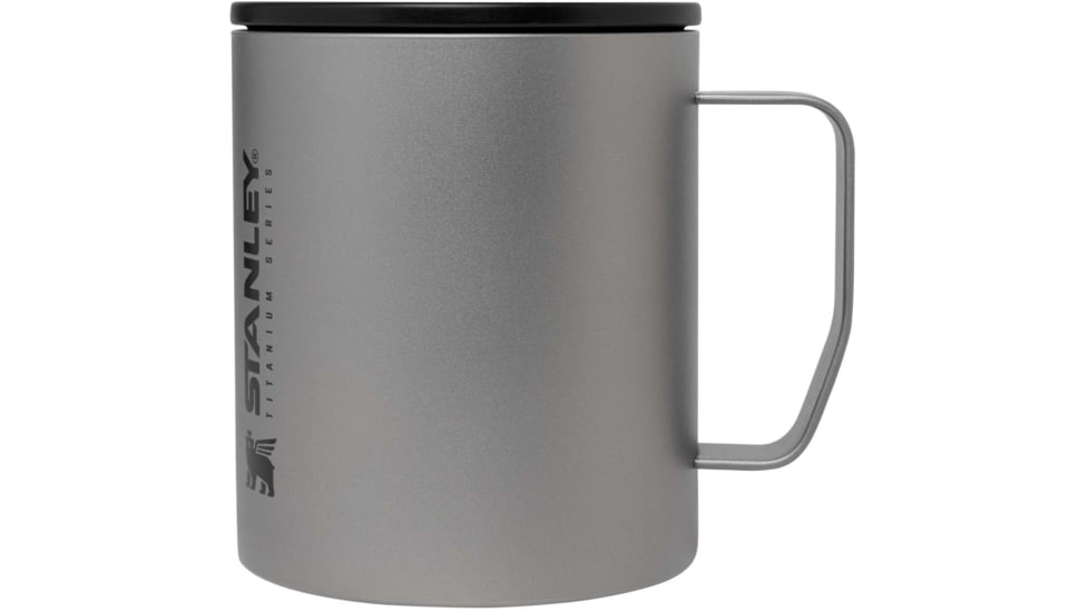 Stanley The Stay-Hot Titanium Camp Mug, Sandblasted, 12oz / .35L, 10-09570-001