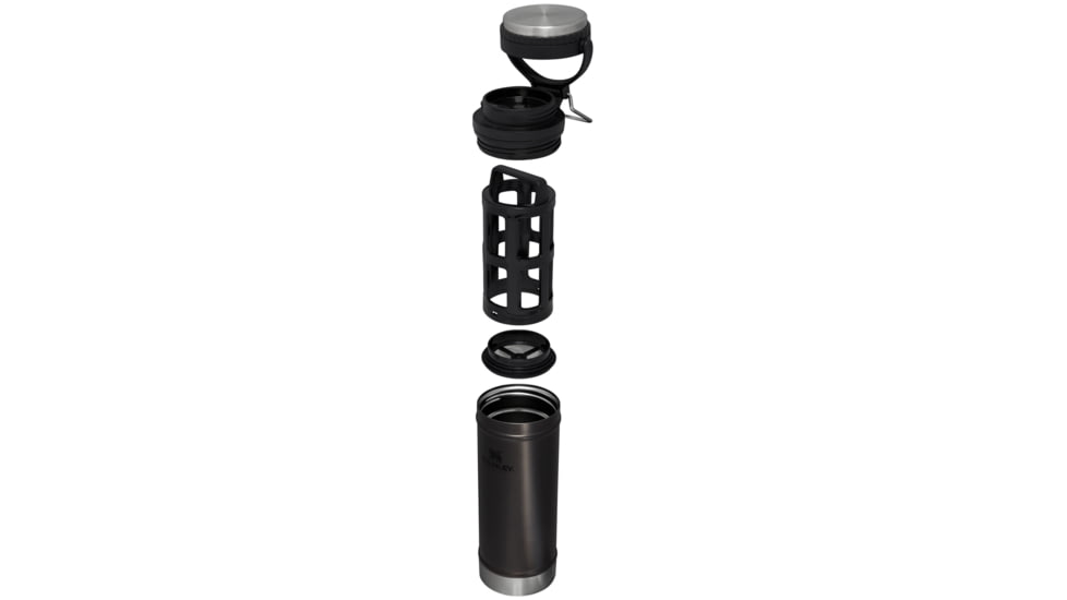 Stanley The Travel Mug 2oz French Press, Charcoal Glow, 16 oz, 10-01855-036