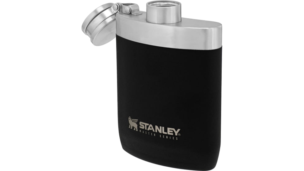 Stanley The Unbreakable Hip Flask, Foundry Black, 8 oz, 10-02892-017