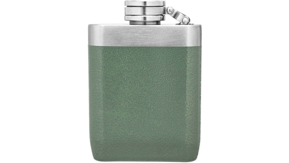Stanley The Unbreakable Hip Flask, Hammertone Green, 8oz / .23L, 10-02892-063