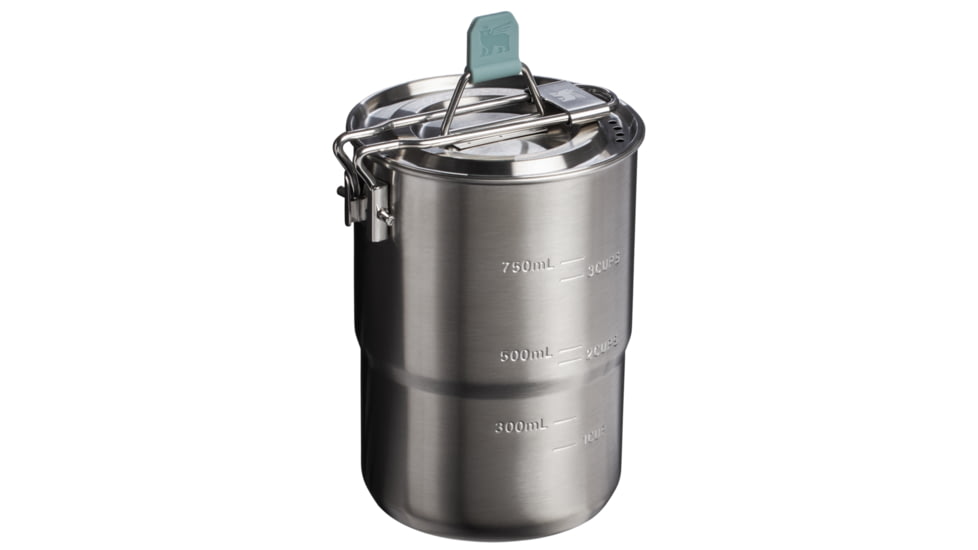 Stanley Wildfare 1 qt Go Two Cup Cookset, Shale/Charcoal, 1 qt / 0.94 L, 10-12148-001
