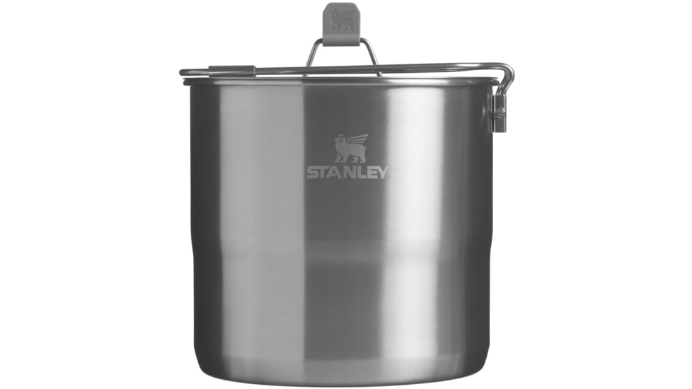 Stanley Wildfare Go Locking Pot, Stainless Steel Shale, 3 qt/2.8 L, 10-12877-001