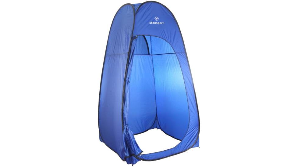Stansport All Weather Pop-Up Private Shelter, Blue, 48L x 48W x 84H, 738-300-50