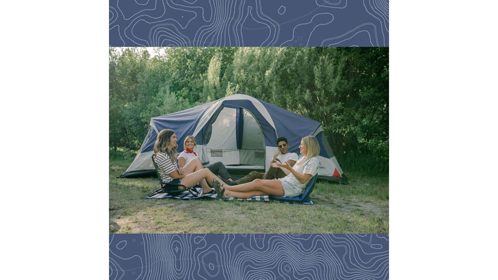 Stansport Aluminum Beach / Camp / Sport Chair, Blue, Blue, G-6-50