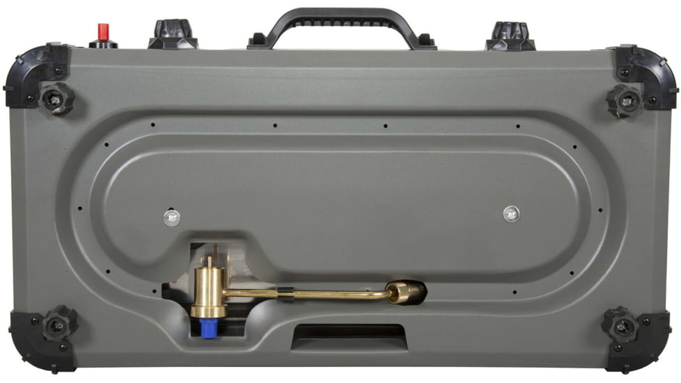 Stansport Boulder Series 2-Burner Propane Stove, 2x 25K BTU Burners, Gray, 24.24L x 17W x 15.5H, 212-700