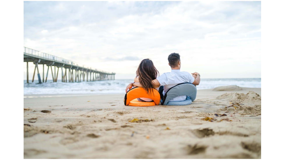 Stansport Aluminum Beach / Camp / Sport Chair, Gray, Gray, G-6-25