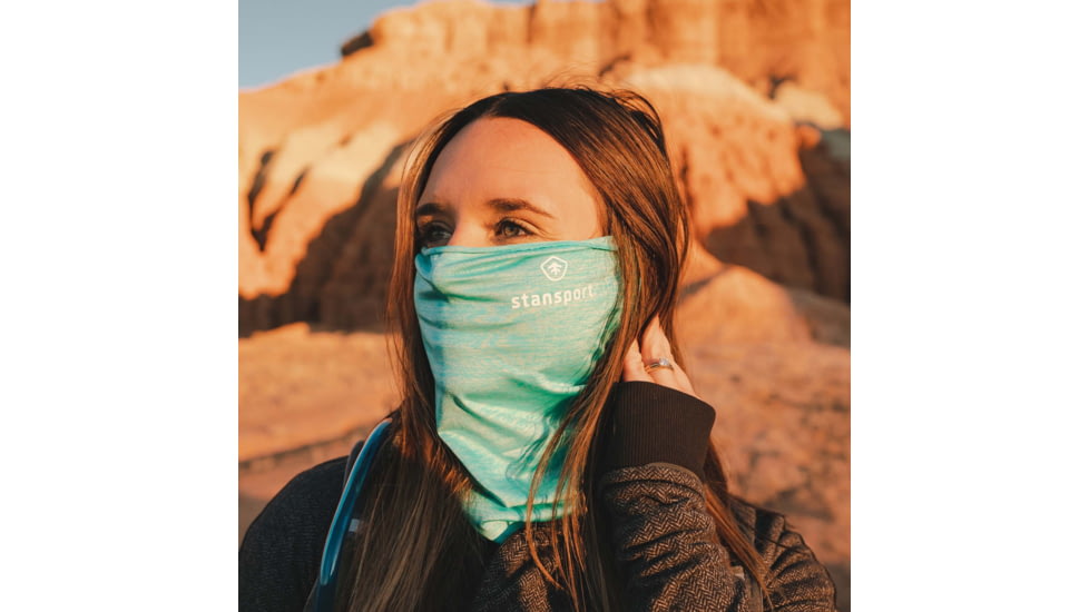 Stansport Neck Gaiter/Face Mask, One Size, Blue, 1400-50