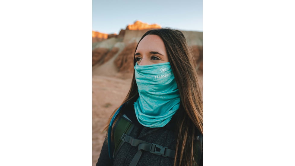Stansport Neck Gaiter/Face Mask, One Size, Blue, 1400-50