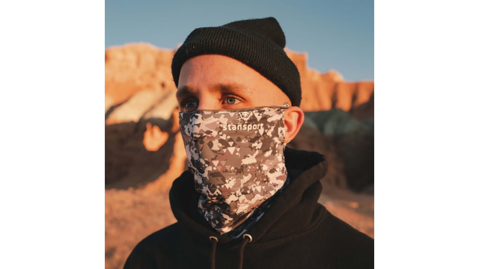 Stansport Neck Gaiter/Face Mask, One Size, Camo, 1400-43