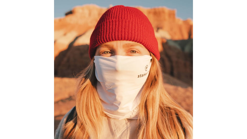 Stansport Neck Gaiter/Face Mask, One Size, White, 1400-03