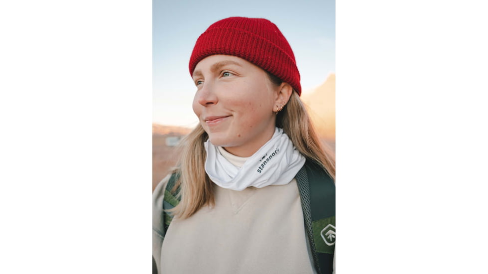 Stansport Neck Gaiter/Face Mask, One Size, White, 1400-03