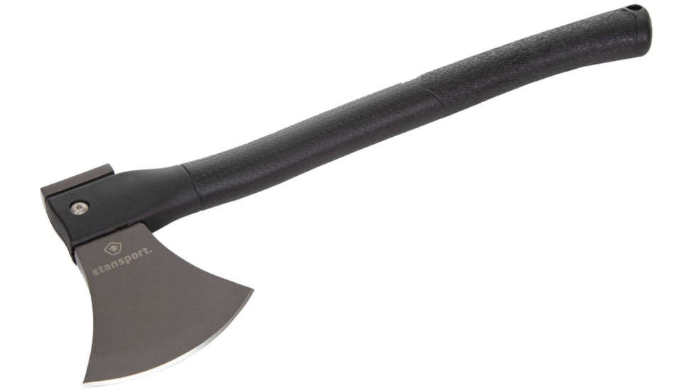 Stansport Survival Hatchet w/ Fiberglass Handle, 14in, Black, 16.25L x 5.25W x 1H, P-30