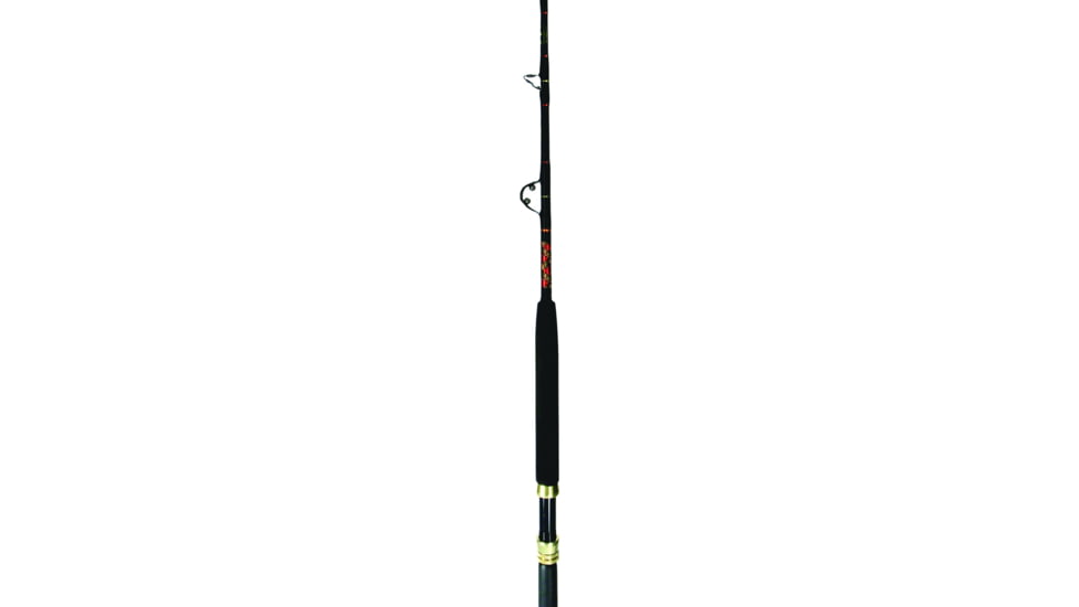 Star Rods Aerial Stand-Up Conventional Rod, 50-100lb, E-Glass Aftco Rails &amp; Roller Top, 59, EX50100RS