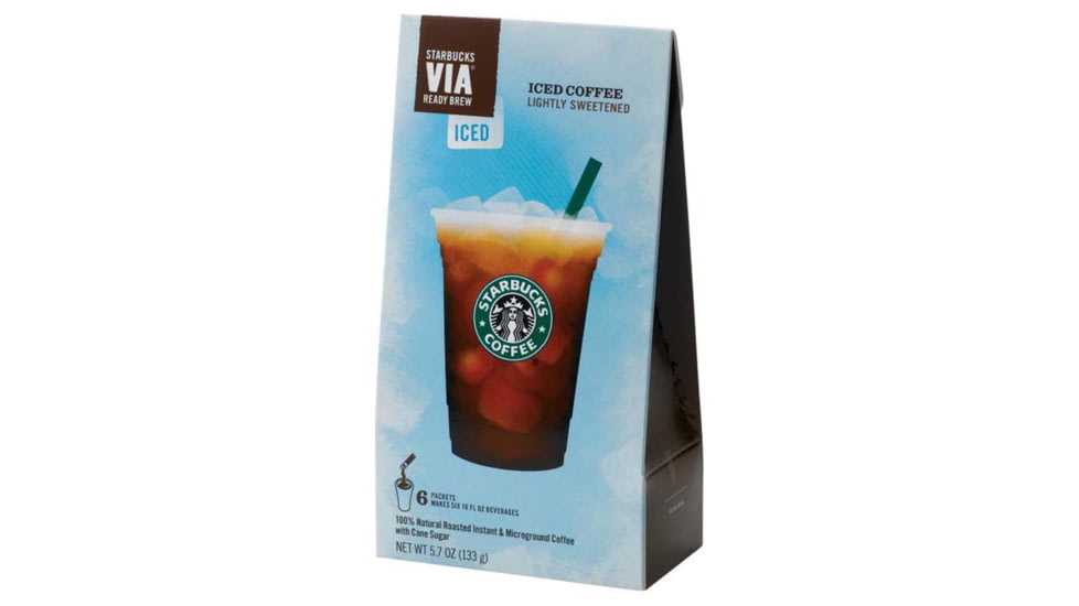 Starbucks Via Iced Coffee 6Pk