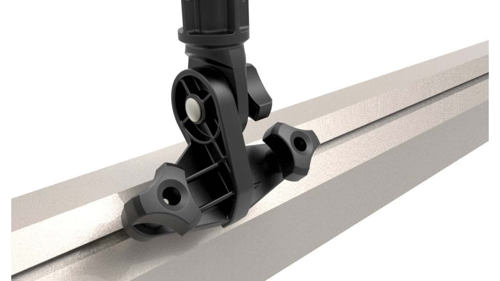 Stealth Rod Holders Gunwale Track Mount Kit, Black, GWTRM1