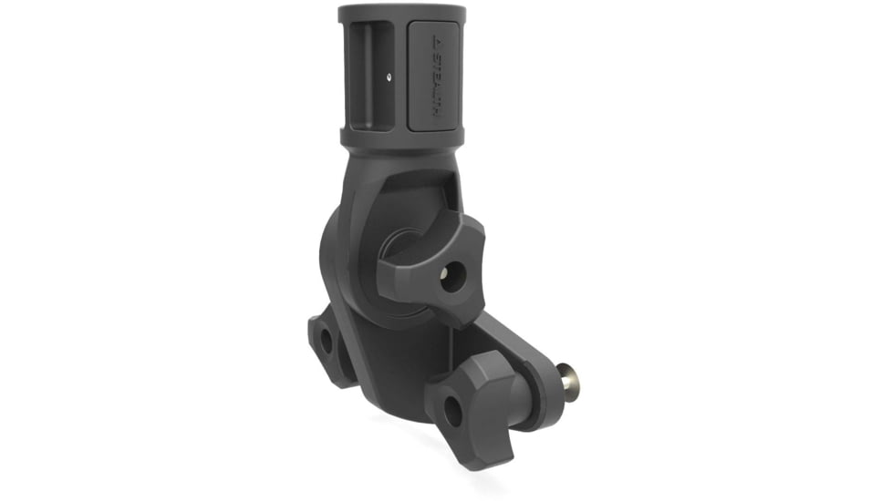 Stealth Rod Holders Gunwale Track Mount Kit, Black, GWTRM1