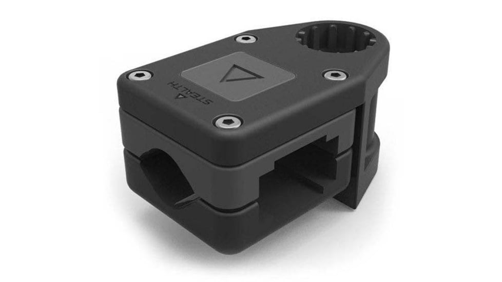 Stealth Rod Holders Universal Rail Mount, Black, URM1