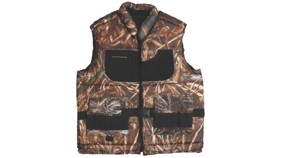 Stearns Pfd 4197 Vest Hunt Max 5, Camo, Extra Large, 2000019836