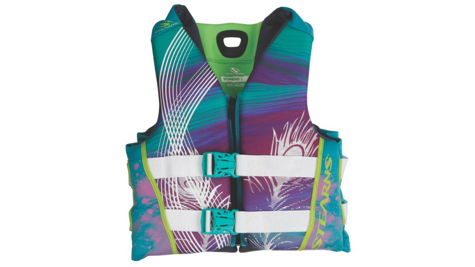 Stearns 7855 V1 Flotation Life Vest - Women's, Pink/Blue, Small, CM1011410002-50