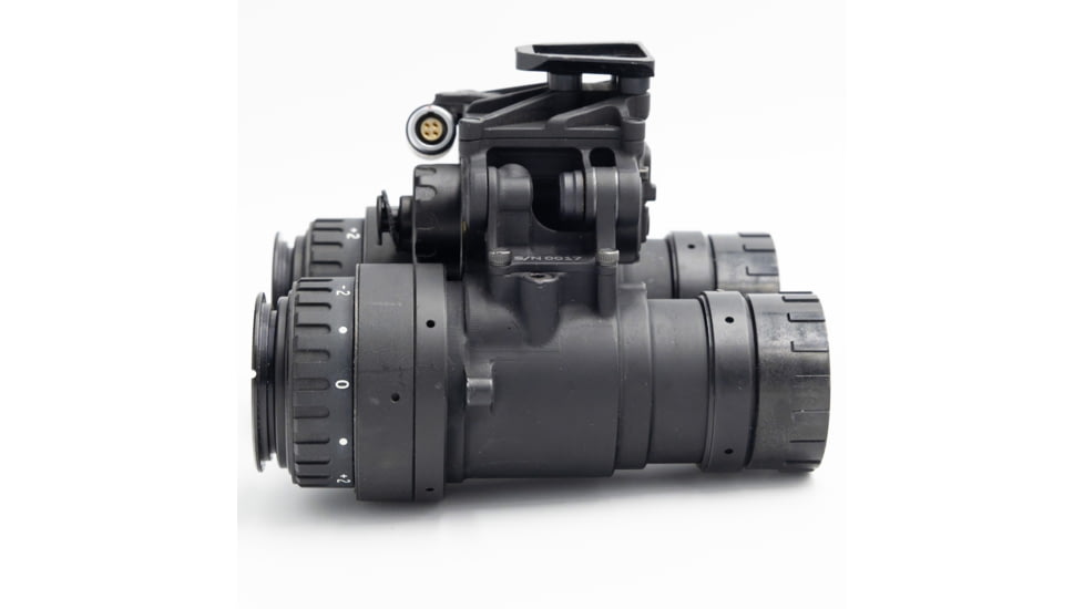 Steele Industries Elbit RNVG-A 1x27mm Night Vision Binoculars, Black, ELBIT-MILSPEC-WP-RNVG-A