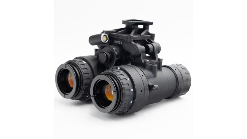 Steele Industries Elbit RNVG-A 1x27mm Night Vision Binoculars, Black, ELBIT-MILSPEC-WP-RNVG-A