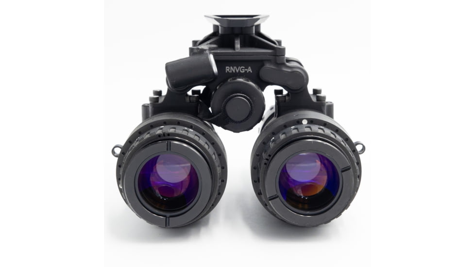 Steele Industries Elbit RNVG-A 1x27mm Night Vision Binoculars, Black, ELBIT-MILSPEC-WP-RNVG-A