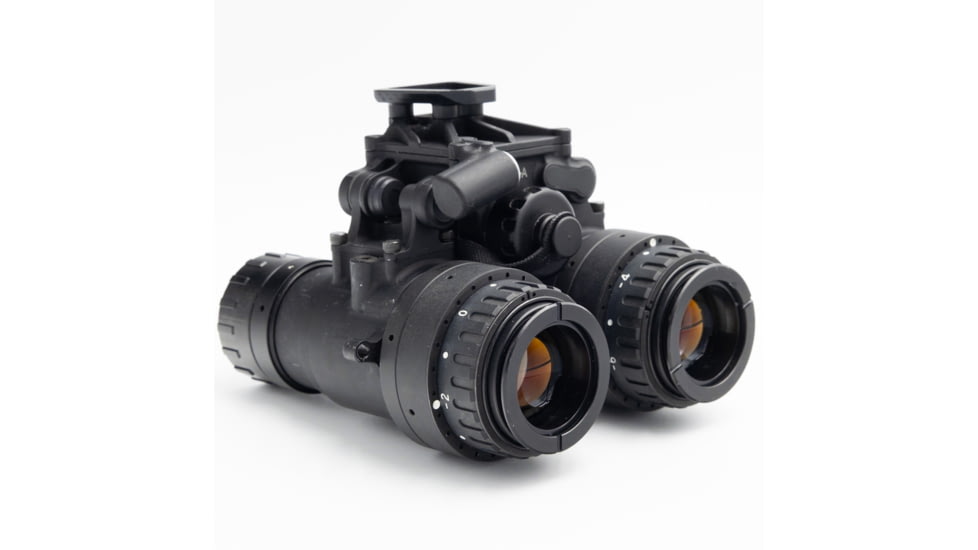 Steele Industries Elbit RNVG-A 1x27mm Night Vision Binoculars, Black, ELBIT-MILSPEC-WP-RNVG-A