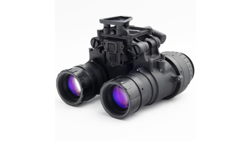 Steele Industries Elbit RNVG-A 1x27mm Night Vision Binoculars, Black, ELBIT-MILSPEC-WP-RNVG-A