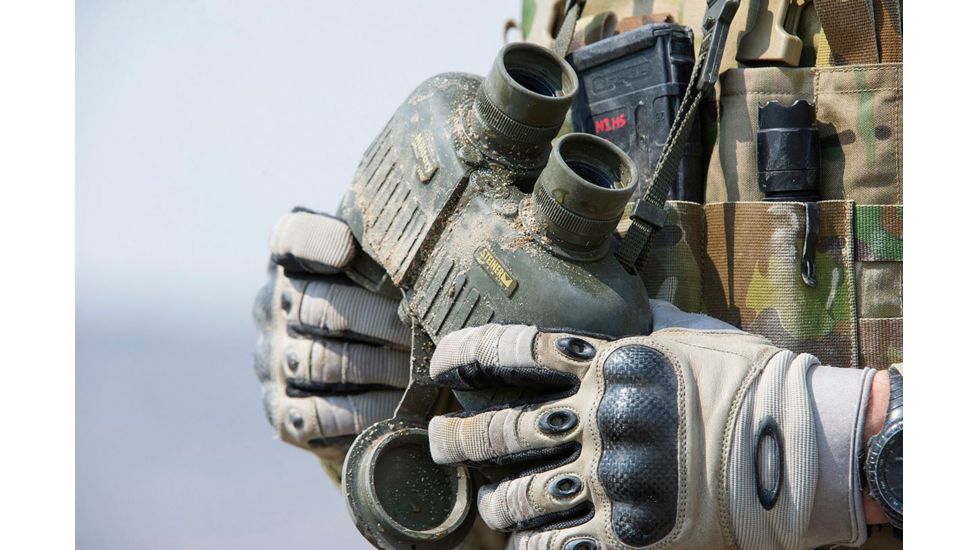 Steiner 8x30mm Military Binoculars w/Laser Rangefinder 1535nm,Green 2681