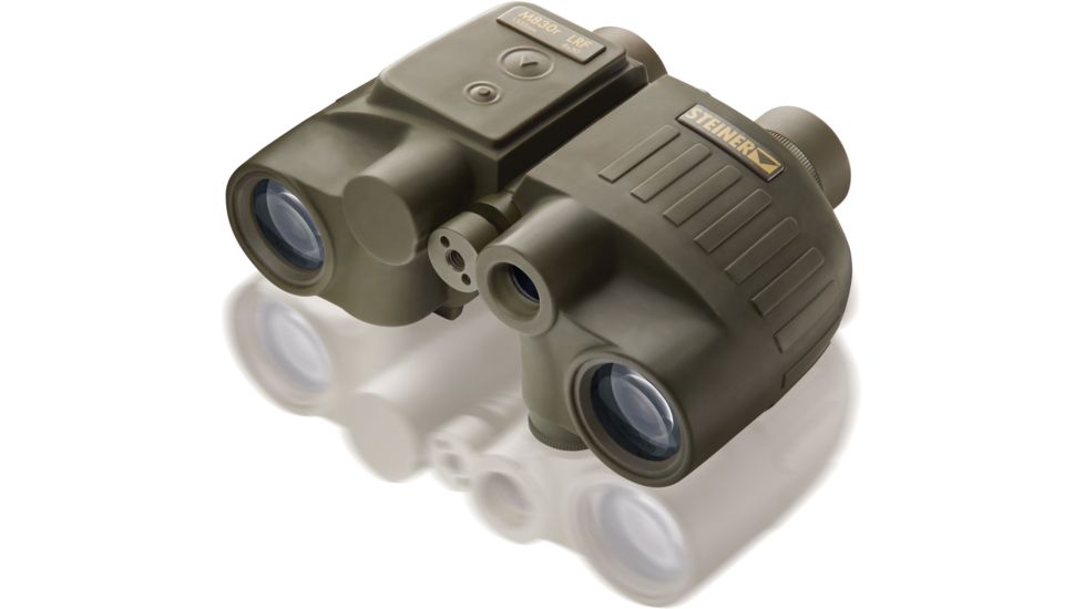 Steiner 8x30mm Military Binoculars w/Laser Rangefinder 1535nm,Green 2681