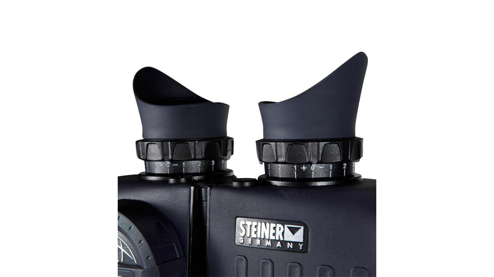Steiner Commander Global 7x50mm Porro Prism Marine Binoculars, NBR Long Life Rubber Armoring, Black, 4961
