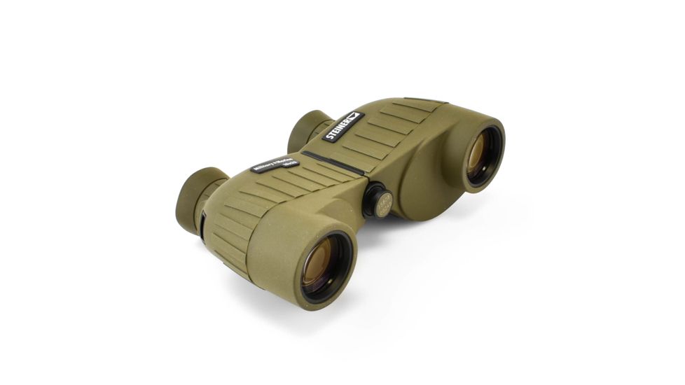 Steiner Military-Marine Binocular, 10x25mm, Mini-Porro Prism, OD Green, 2037