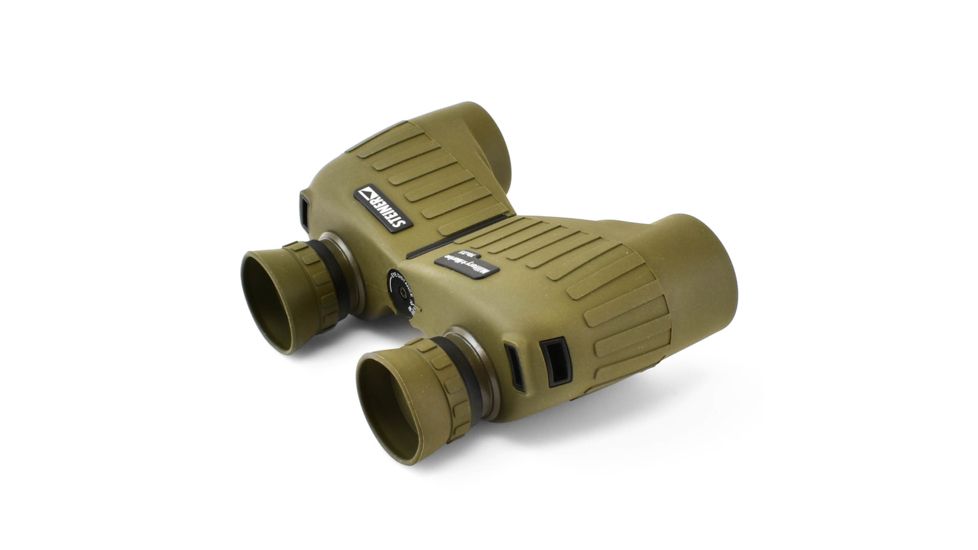 Steiner Military-Marine Binocular, 10x25mm, Mini-Porro Prism, OD Green, 2037