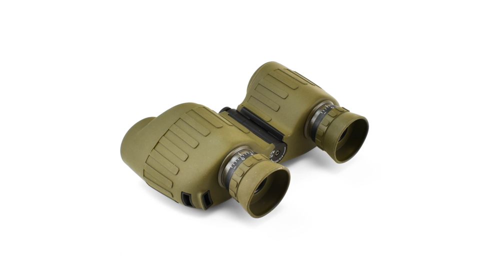 Steiner Military-Marine Binocular, 10x25mm, Mini-Porro Prism, OD Green, 2037