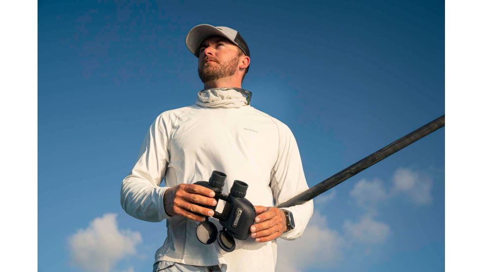 Steiner Navigator 7x50mm Floating Prism System Binoculars w/Compass, Rubber, Navy Blue, 2343