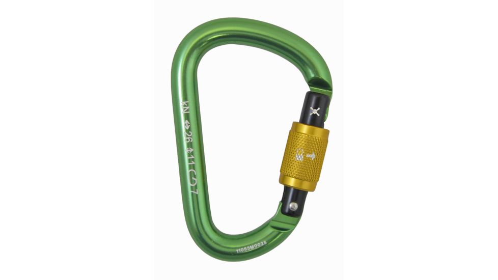 Sterling Falcon SL Screwlock Carabiner-Green