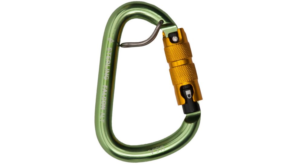 Sterling Falcon Talon Auto Pear Carabiners, Small, HWFALCONALT