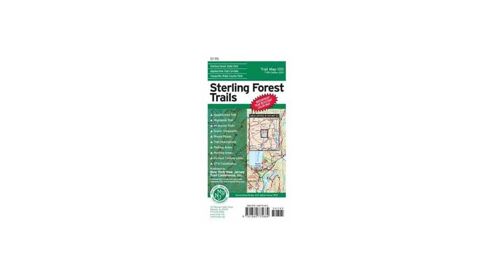 Sterling Forest Map 5th Ed, Ny/njtc, Publisher - Ny/nj Trail Confrnce