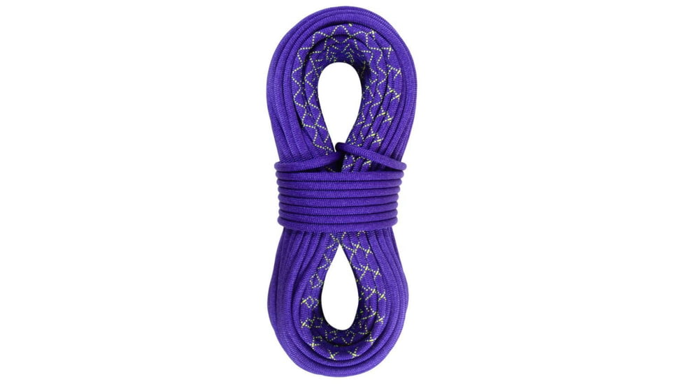 Sterling Fusion Nano IX DryXP 30M Climbing Rope, BiColor Purple, 80 m, FN9232080